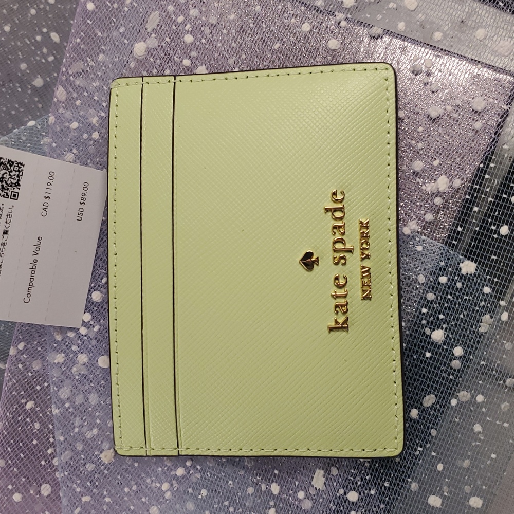 Kate Spade Madison Saffiano Leather Card Holder